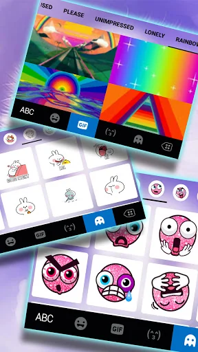 Cute Fluffy Cloud Keyboard Bac screenshot 4