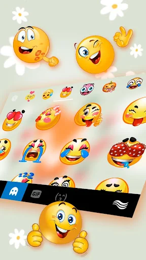 Cute Fox Keyboard Theme screenshot 3