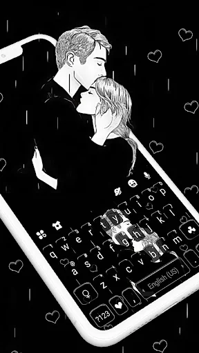 Dark Night Couple Theme screenshot 1