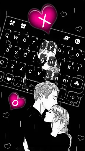 Dark Night Couple Theme screenshot 2