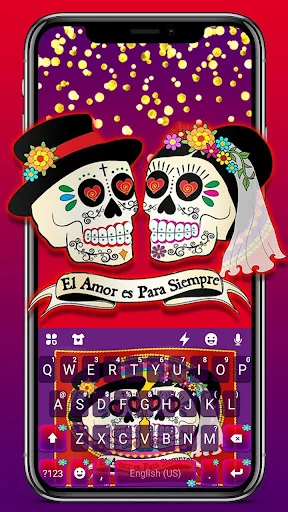 Day of the Dead Keyboard Theme