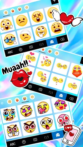 Diamond Laser Keyboard Backgro screenshot 4
