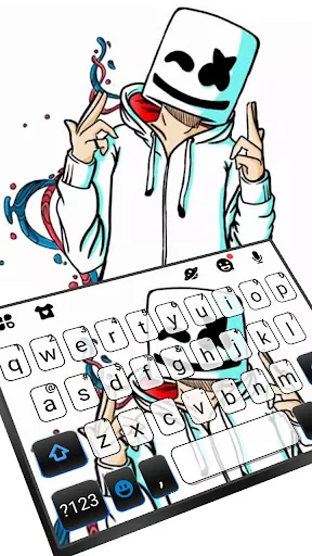 Cool Doodle DJ Theme screenshot 1