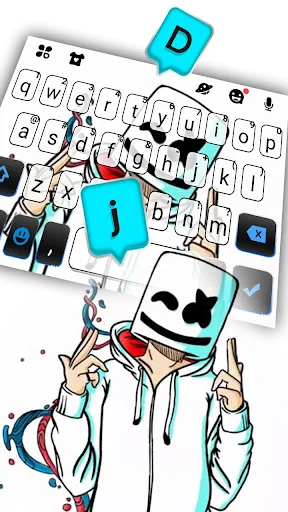 Cool Doodle DJ Theme screenshot 2
