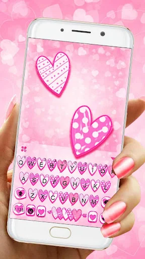 Doodle Love Pink Theme