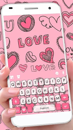 Doodle Pink Love Theme