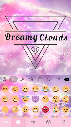 Dreamy Clouds Keyboard Theme screenshot 2