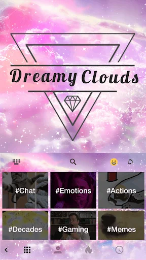Dreamy Clouds Keyboard Theme screenshot 3