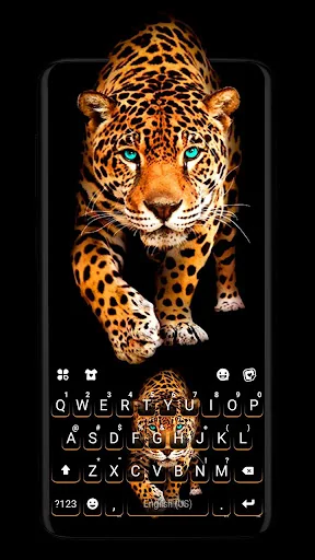 Fierce Cheetah Keyboard Theme