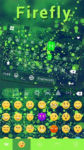 Firefly Kika Keyboard Theme screenshot 3
