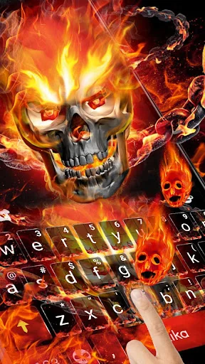 Fire Skull Theme