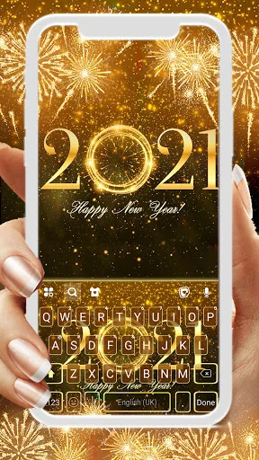 Fireworks 2021 Keyboard Backgr