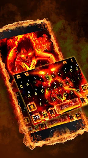 Flaming Fire Battle Theme