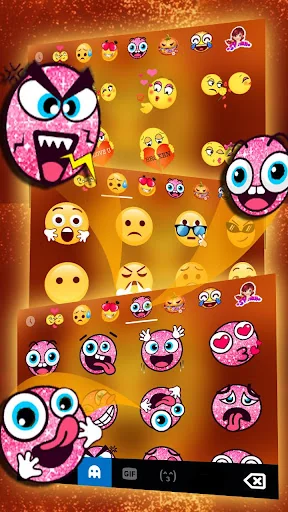 Flaming Fire Lion Keyboard The screenshot 4