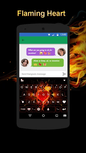 Flaming Heart Theme
