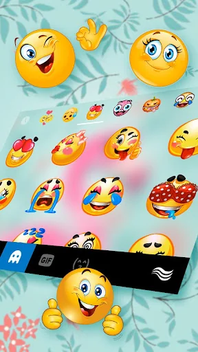 Graceful Flamingo Keyboard The screenshot 3