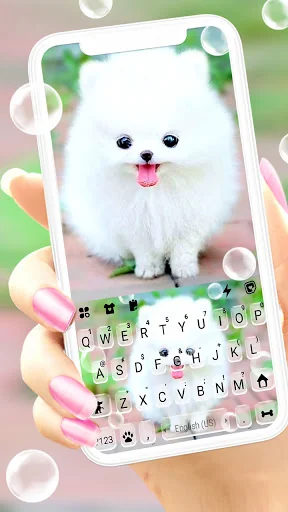 Fluffy Cute Dog Theme