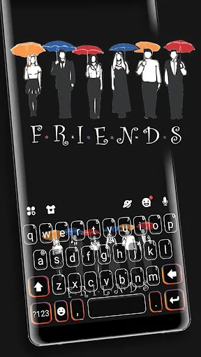 Friends Forever Keyboard Backg