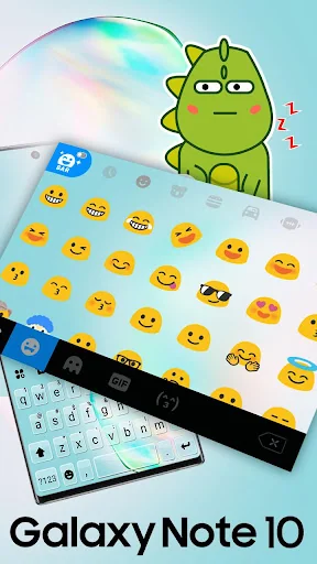 Galaxy Note 10 Keyboard Theme screenshot 3