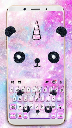 Galaxy Panda Unicorn Theme