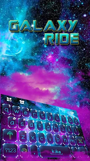Galaxyride Keyboard Theme