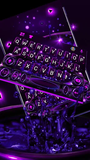 Glow Neon Business Keyboard Th