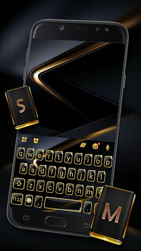 Gold Black Business Theme screenshot 1
