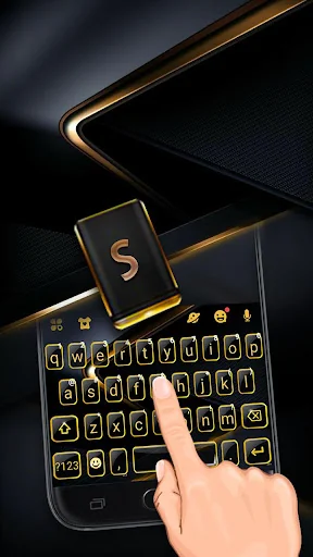 Gold Black Business Theme screenshot 2