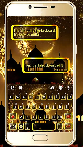 Gold Ramadan Theme