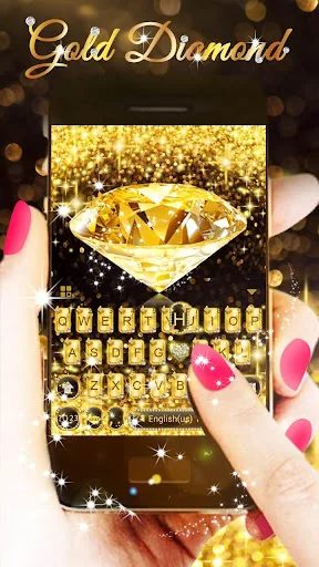 Gold Diamond Theme screenshot 1