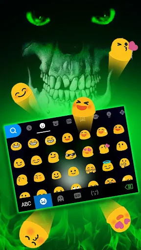 Green Horror Devil Theme screenshot 3