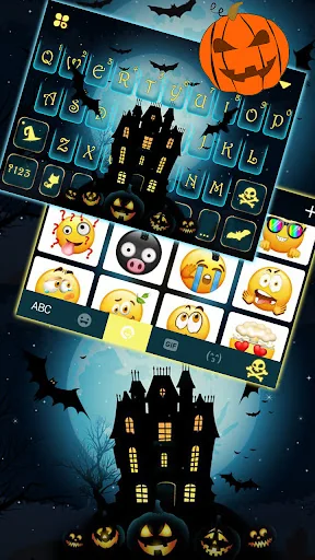 Halloween Ghost Keyboard Theme screenshot 4