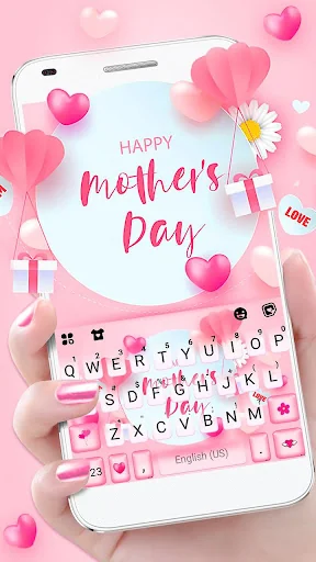 Happy Mothers Day Keyboard The