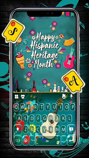 Hispanic Heritage Keyboard Bac