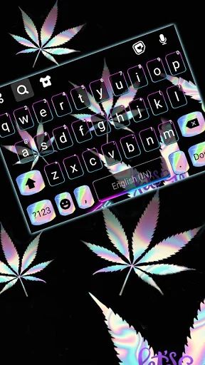 Holographic Weed Theme