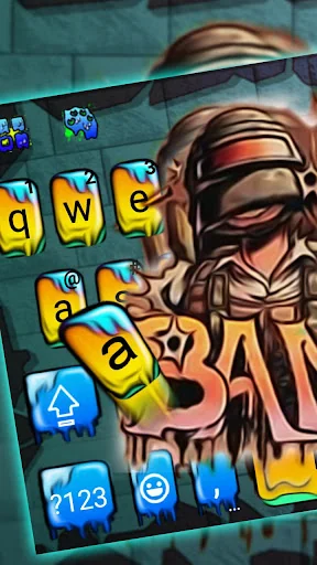 Hot Graffiti Hunter Keyboard T