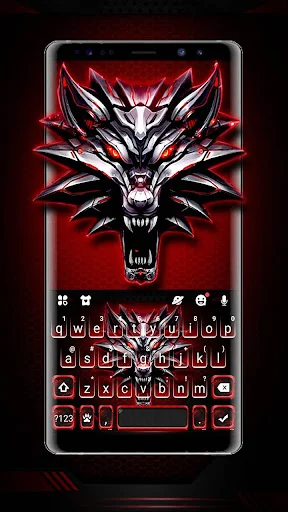Iron Wolf 3D Theme screenshot 1