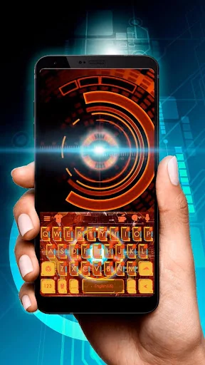 Iron Tech Keyboard Theme