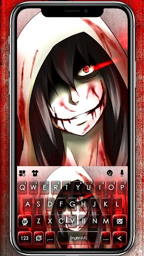 Jeff The Killer Keyboard Theme