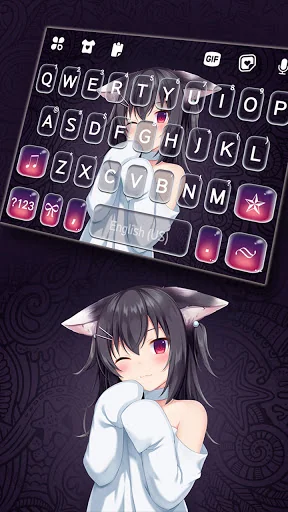 Kawaii Cat Girl Theme