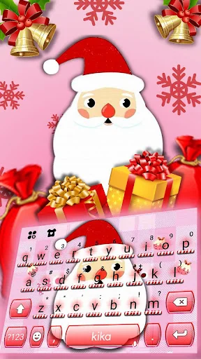 Kawaii Christmas Keyboard Them