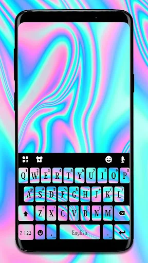 Laser Black Bright Keyboard Th