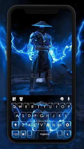 Lightning Ninja Keyboard Backg
