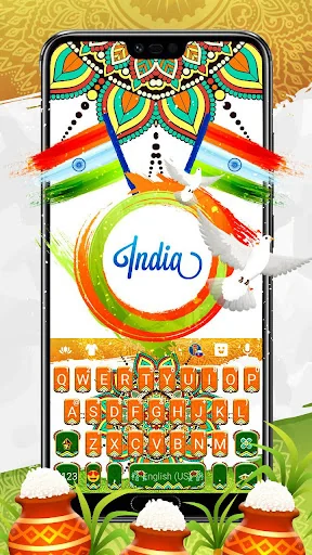 Lively India Keyboard Theme