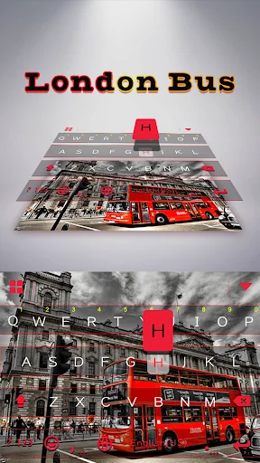 London Bus 🚌 Keyboard Theme