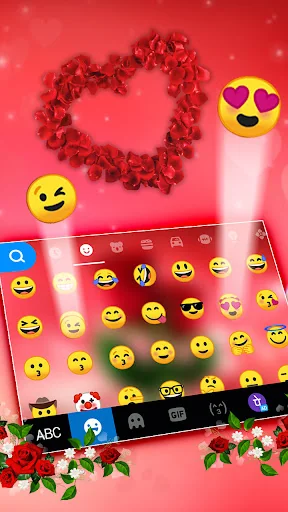 Love Red Rose Theme screenshot 3