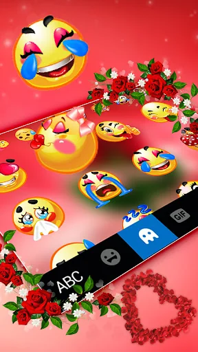 Love Red Rose Theme screenshot 4