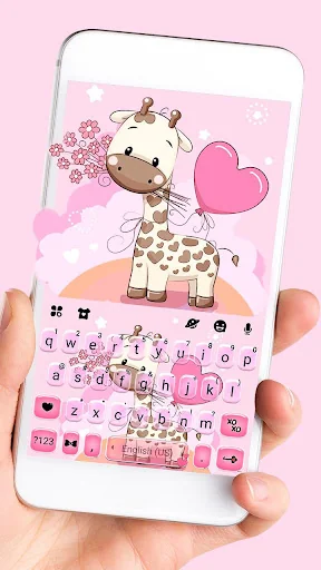 Lovely Baby Giraffe Theme