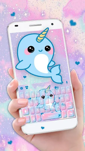 Lovely Unicorn Whale Theme