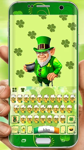 Lucky St Patrick Keyboard Them